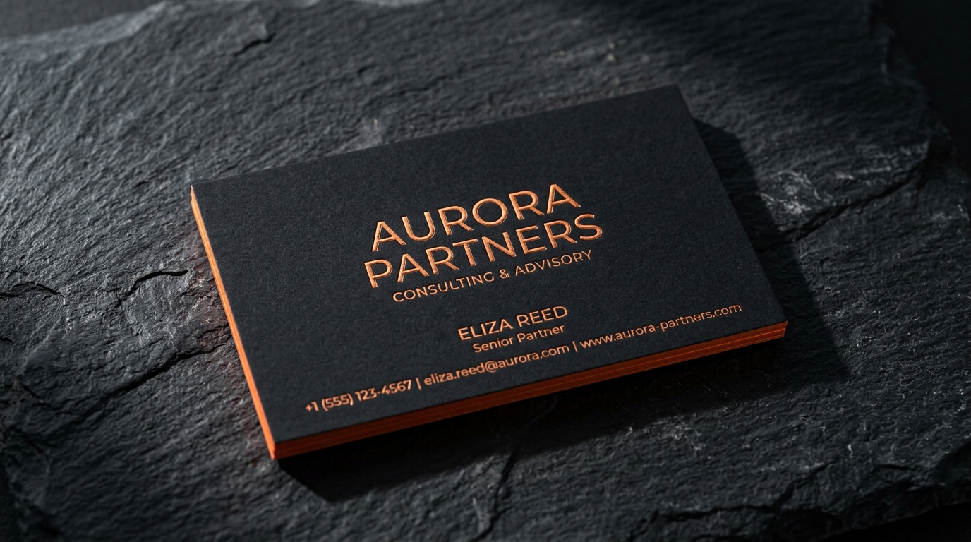 Luxury Business Cards & Stationery