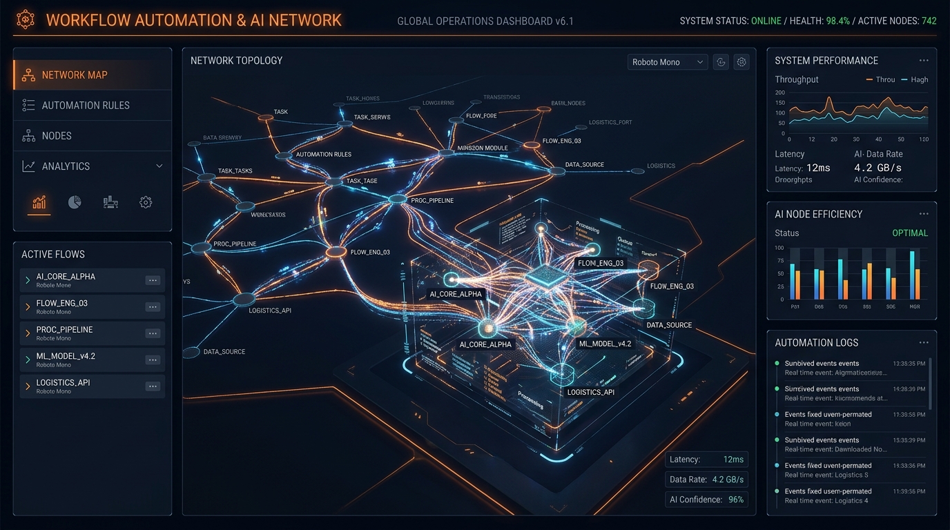 Enterprise Software Architecture Dashboard